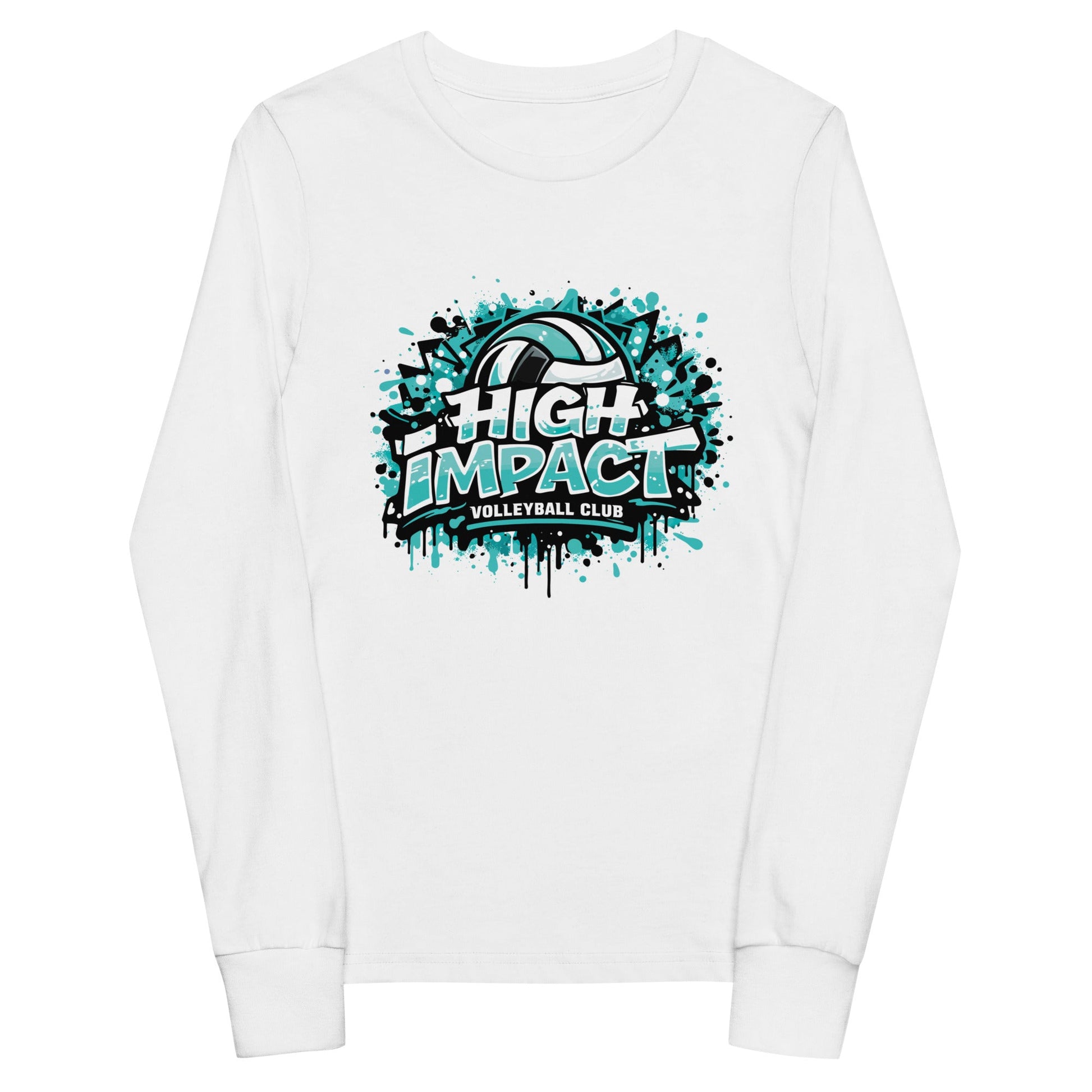 Performance | Youth Long Sleeve T-Shirt | High Impact VBC | Splash Logo