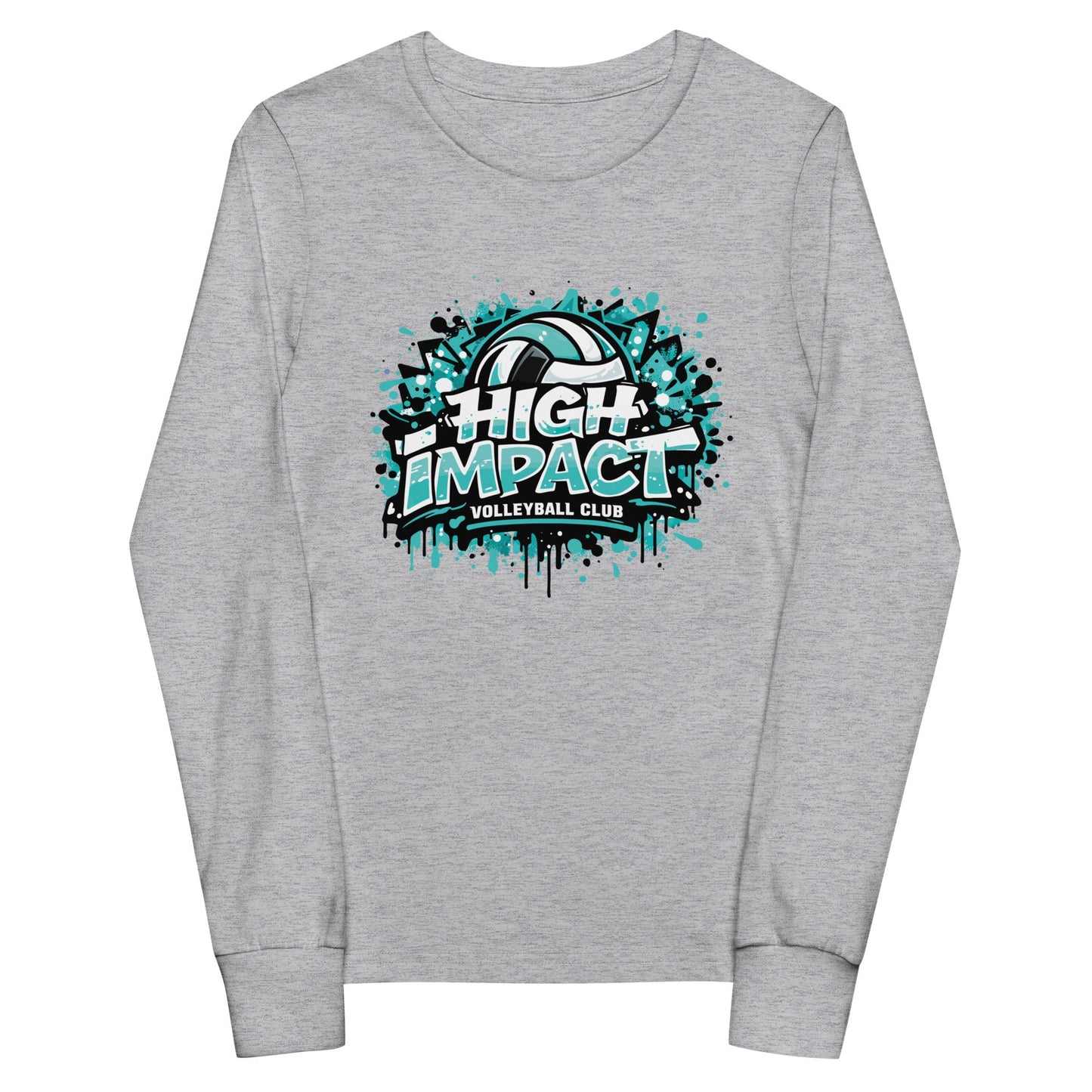 Performance | Youth Long Sleeve T-Shirt | High Impact VBC | Splash Logo