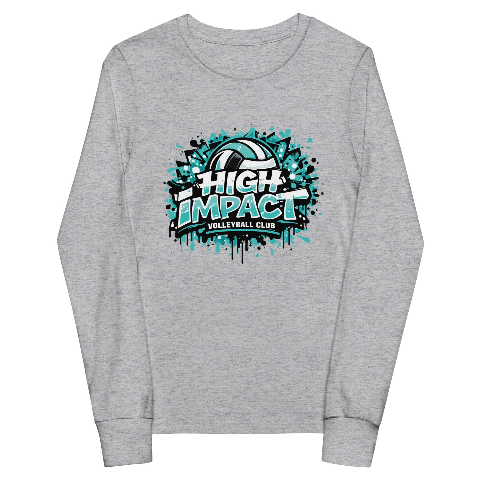 Performance | Youth Long Sleeve T-Shirt | High Impact VBC | Splash Logo
