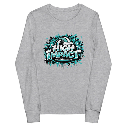Performance | Youth Long Sleeve T-Shirt | High Impact VBC | Splash Logo