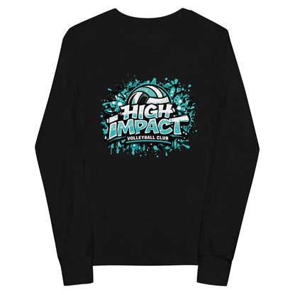 Performance | Youth Long Sleeve T-Shirt | High Impact VBC | Splash Logo