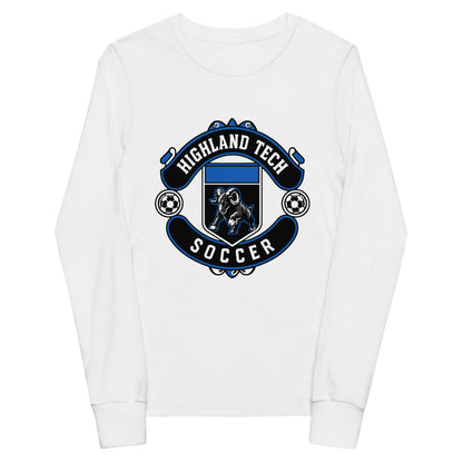 Performance | Youth Long Sleeve T-Shirt | Highland Soccer | Emblem Logo