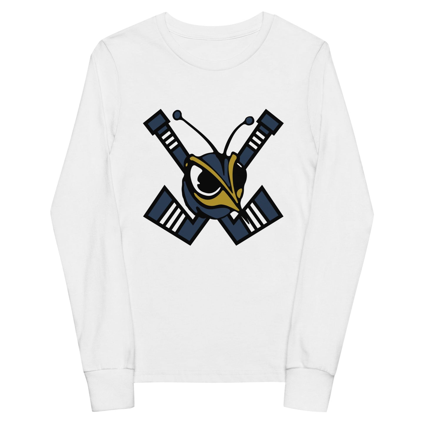 Performance | Youth Long Sleeve T-Shirt | HORNETS | Emblem Logo