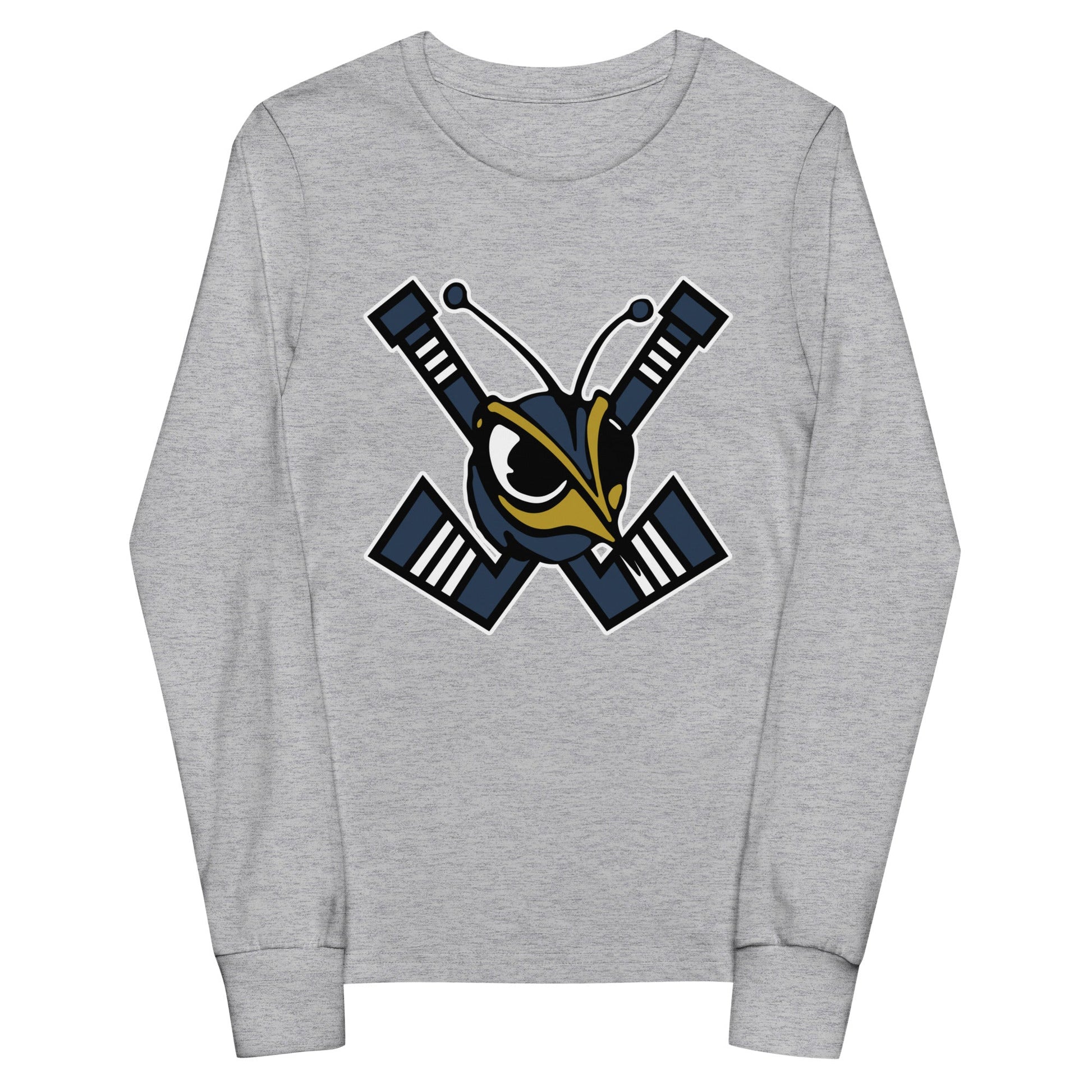 Performance | Youth Long Sleeve T-Shirt | HORNETS | Emblem Logo