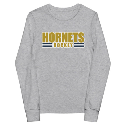 Performance | Youth Long Sleeve T-Shirt | HORNETS | Hive Elite Logo
