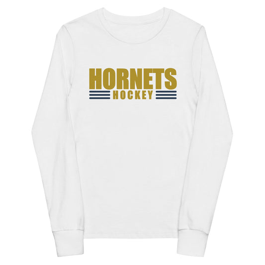 Performance | Youth Long Sleeve T-Shirt | HORNETS | Hive Elite Logo