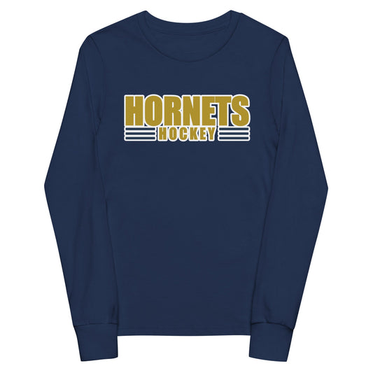 Performance | Youth Long Sleeve T-Shirt | HORNETS | Hive Elite Logo