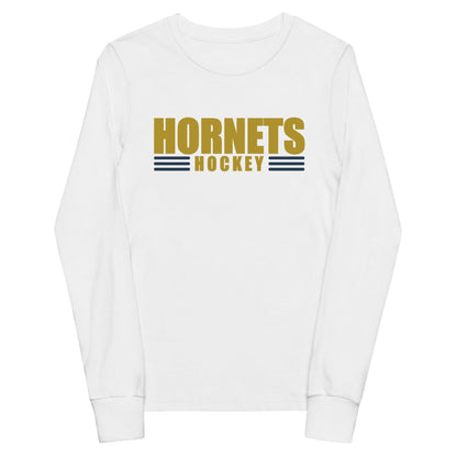 Performance | Youth Long Sleeve T-Shirt | HORNETS | Hive Elite Logo