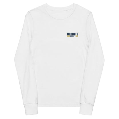 Performance | Youth Long Sleeve T-Shirt | HORNETS | Modern Script Logo