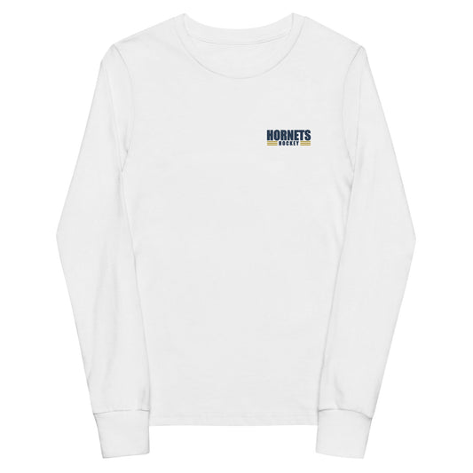 Performance | Youth Long Sleeve T-Shirt | HORNETS | Modern Script Logo