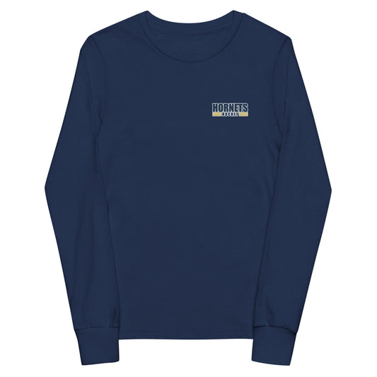 Performance | Youth Long Sleeve T-Shirt | HORNETS | Modern Script Logo