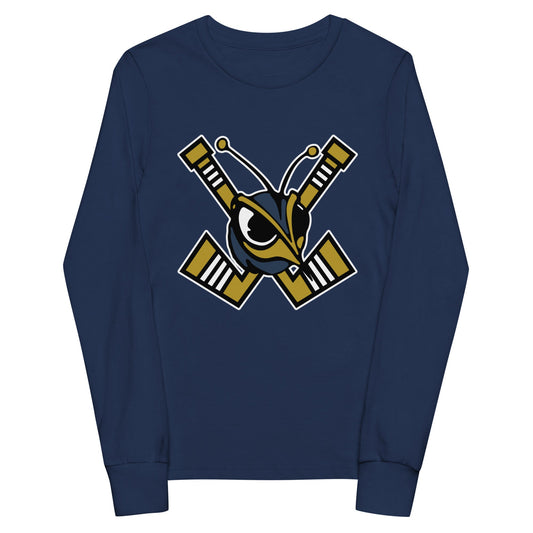 Performance | Youth Long Sleeve T-Shirt | HORNETS | Vanguard Logo