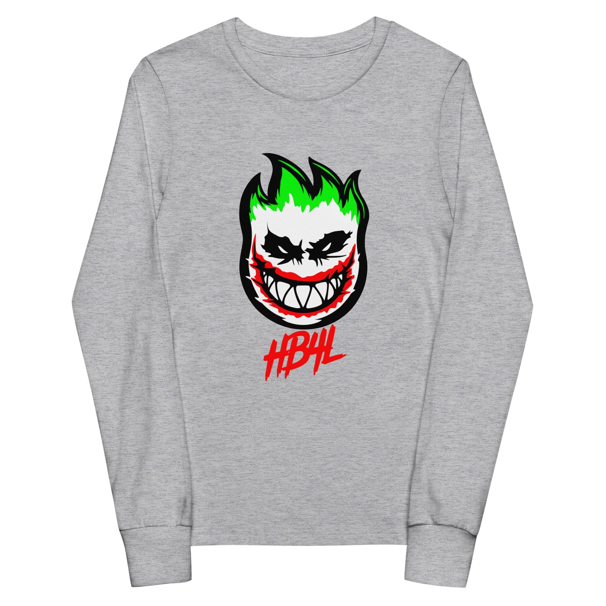 Performance | Youth Long Sleeve T-Shirt | HOTBOYZ | Giggle Flame Logo