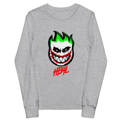Performance | Youth Long Sleeve T-Shirt | HOTBOYZ | Giggle Flame Logo