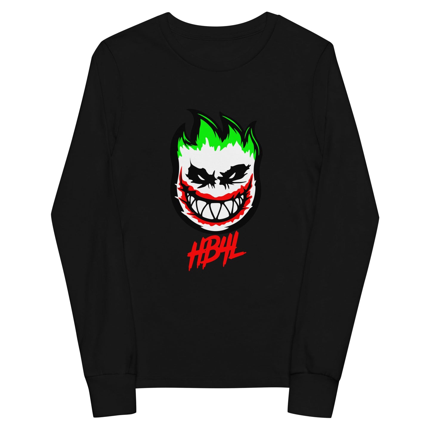 Performance | Youth Long Sleeve T-Shirt | HOTBOYZ | Giggle Flame Logo