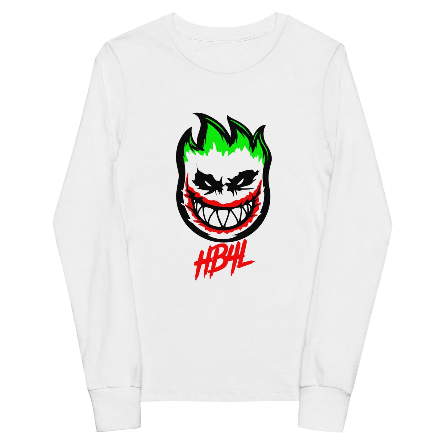 Performance | Youth Long Sleeve T-Shirt | HOTBOYZ | Giggle Flame Logo