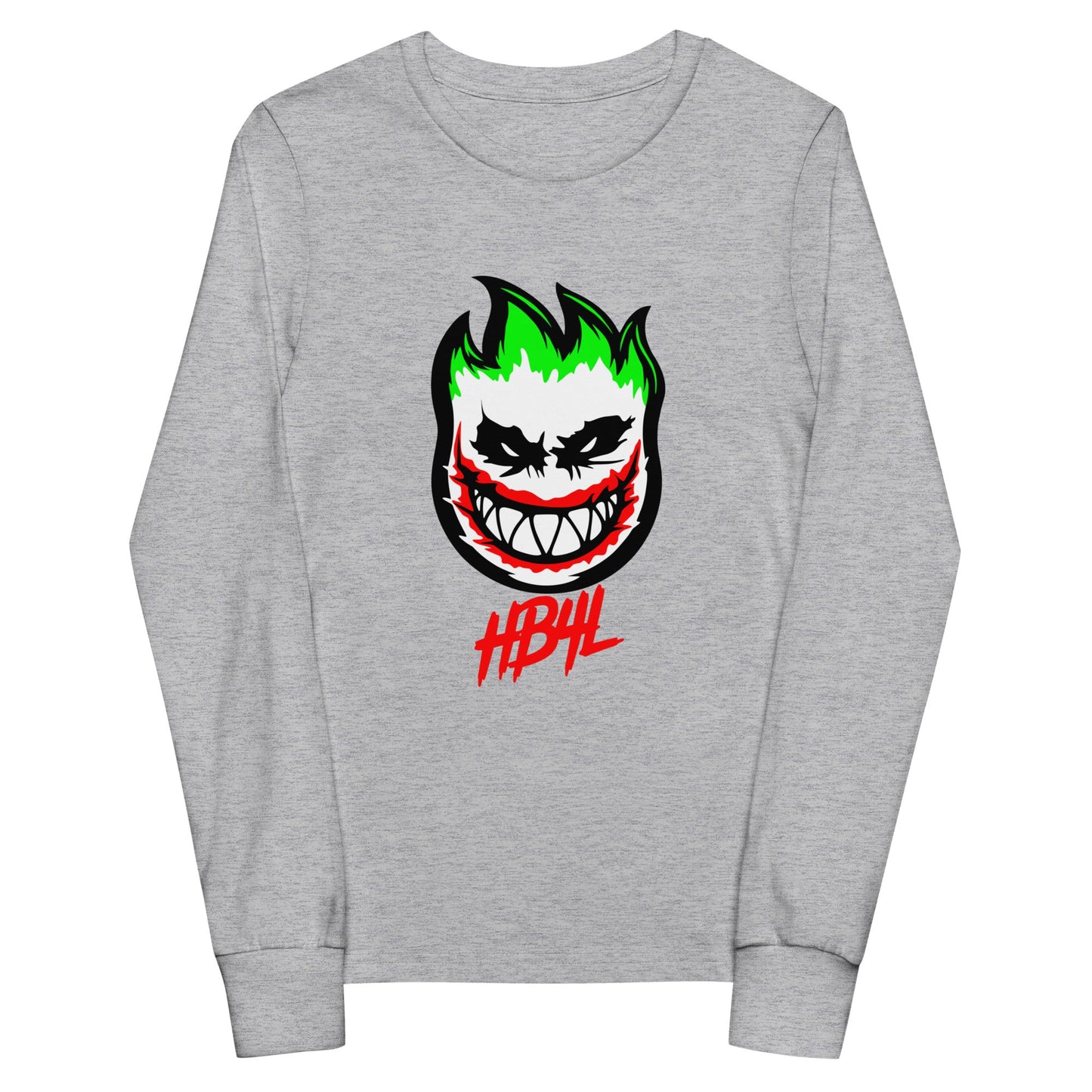 Performance | Youth Long Sleeve T-Shirt | HOTBOYZ | Giggle Flame Logo