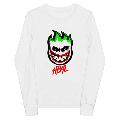 Performance | Youth Long Sleeve T-Shirt | HOTBOYZ | Giggle Flame Logo