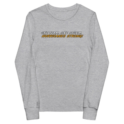 Performance | Youth Long Sleeve T-Shirt | Hurricanes | Script Logo