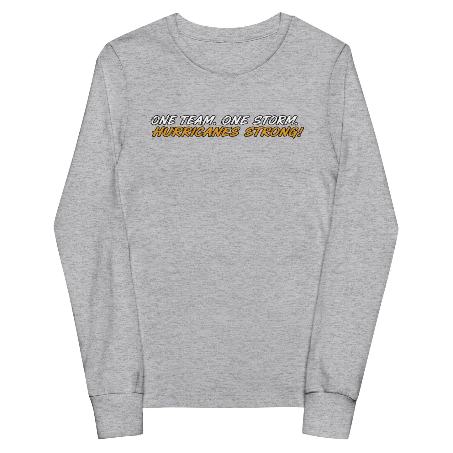 Performance | Youth Long Sleeve T-Shirt | Hurricanes | Script Logo