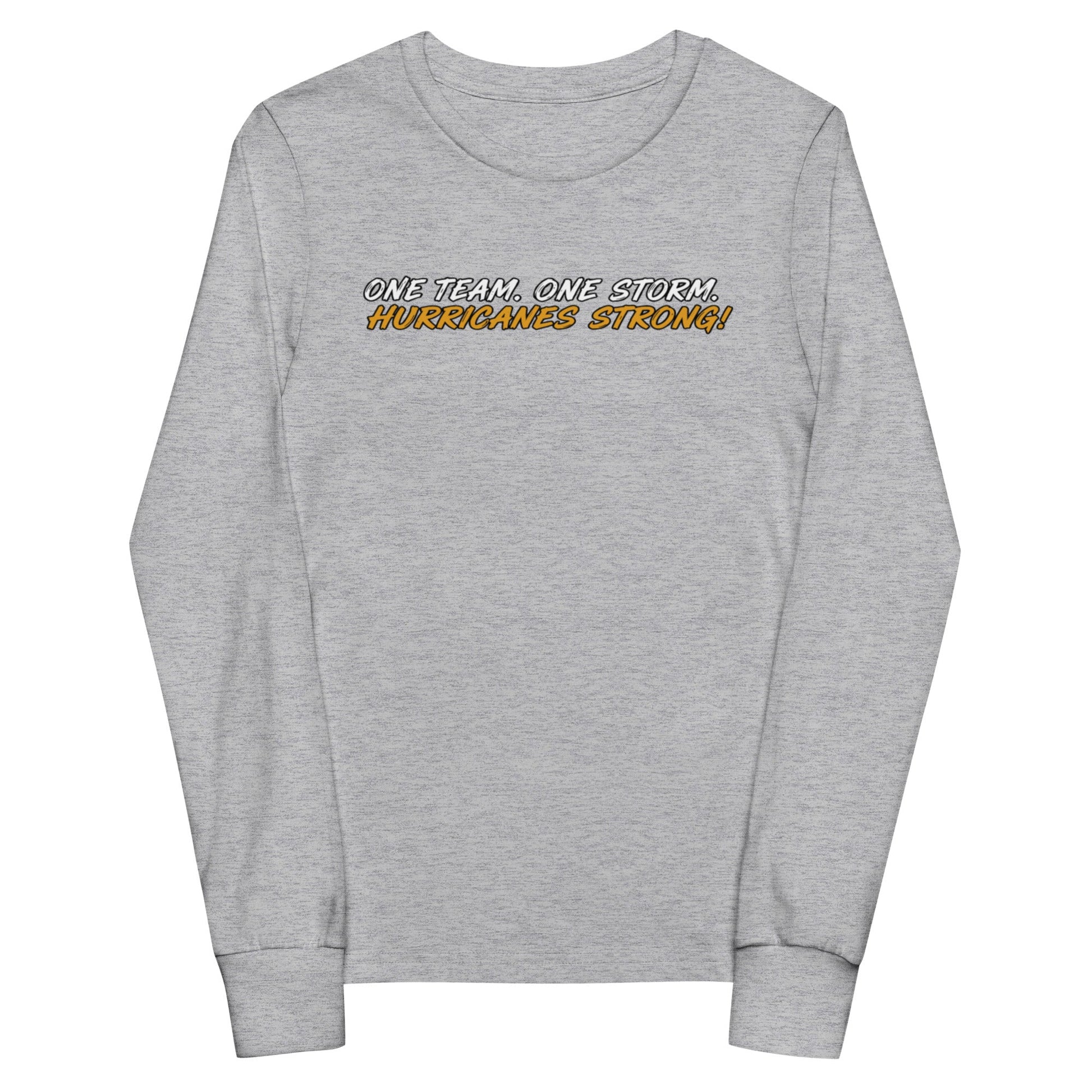 Performance | Youth Long Sleeve T-Shirt | Hurricanes | Script Logo