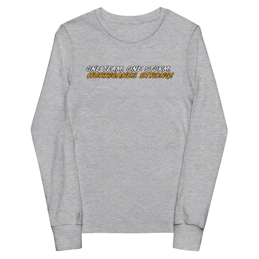 Performance | Youth Long Sleeve T-Shirt | Hurricanes | Script Logo