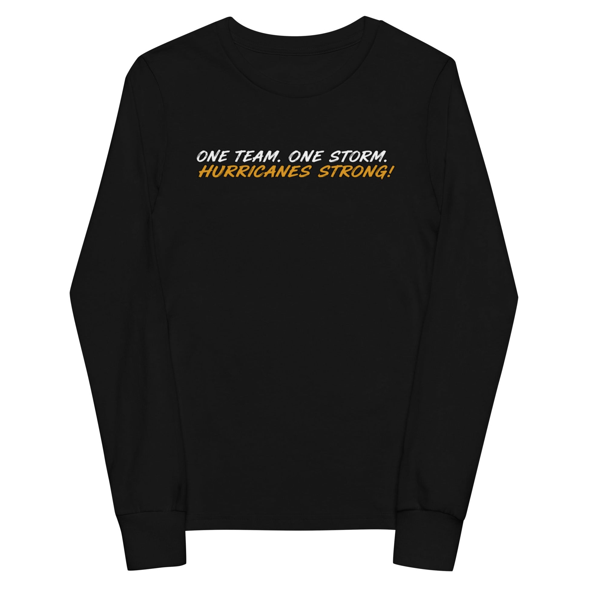 Performance | Youth Long Sleeve T-Shirt | Hurricanes | Script Logo