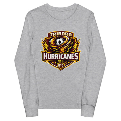 Performance | Youth Long Sleeve T-Shirt | Hurricanes | Shield Logo