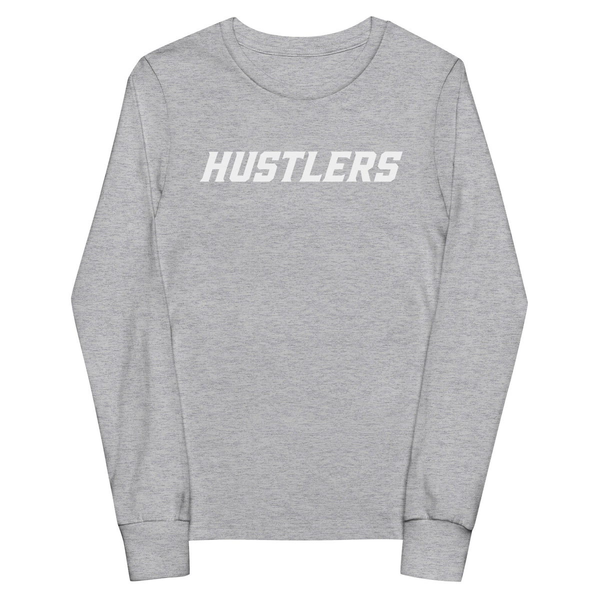 Performance | Youth Long Sleeve T-Shirt | Hustlers Softball | Modern Script Logo