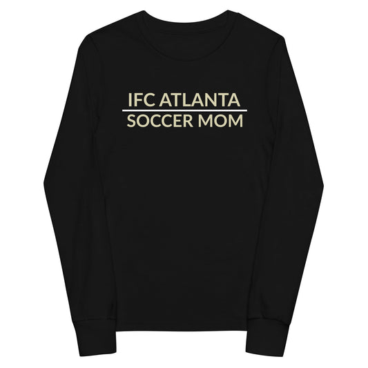 Performance | Youth Long Sleeve T-Shirt | IFC Atlanta | Soccer Mom Logo