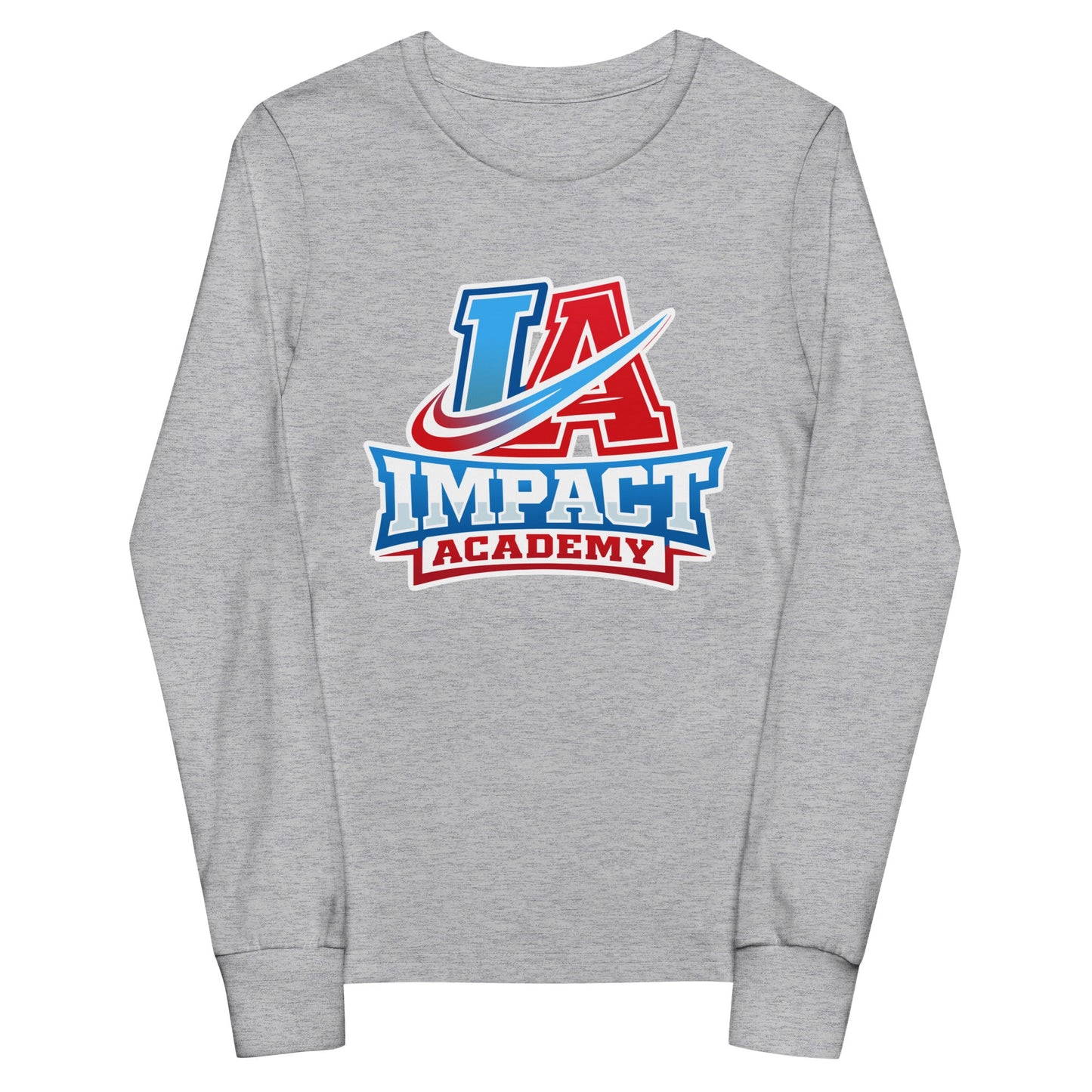 Performance | Youth Long Sleeve T-Shirt | Impact Academy | Icon Logo
