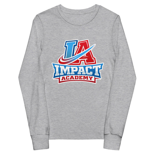 Performance | Youth Long Sleeve T-Shirt | Impact Academy | Icon Logo
