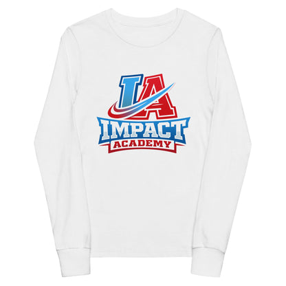 Performance | Youth Long Sleeve T-Shirt | Impact Academy | Icon Logo