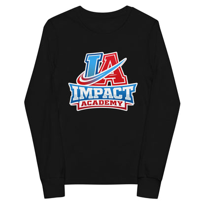 Performance | Youth Long Sleeve T-Shirt | Impact Academy | Icon Logo