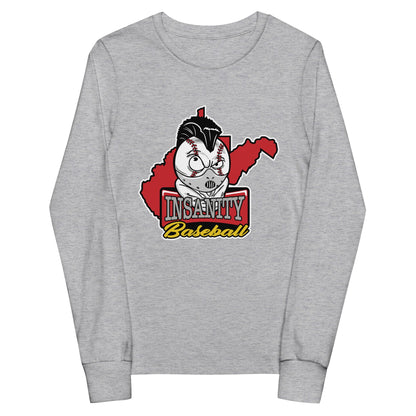 Performance | Youth Long Sleeve T-Shirt | Insanity Baseball