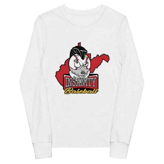 Performance | Youth Long Sleeve T-Shirt | Insanity Baseball