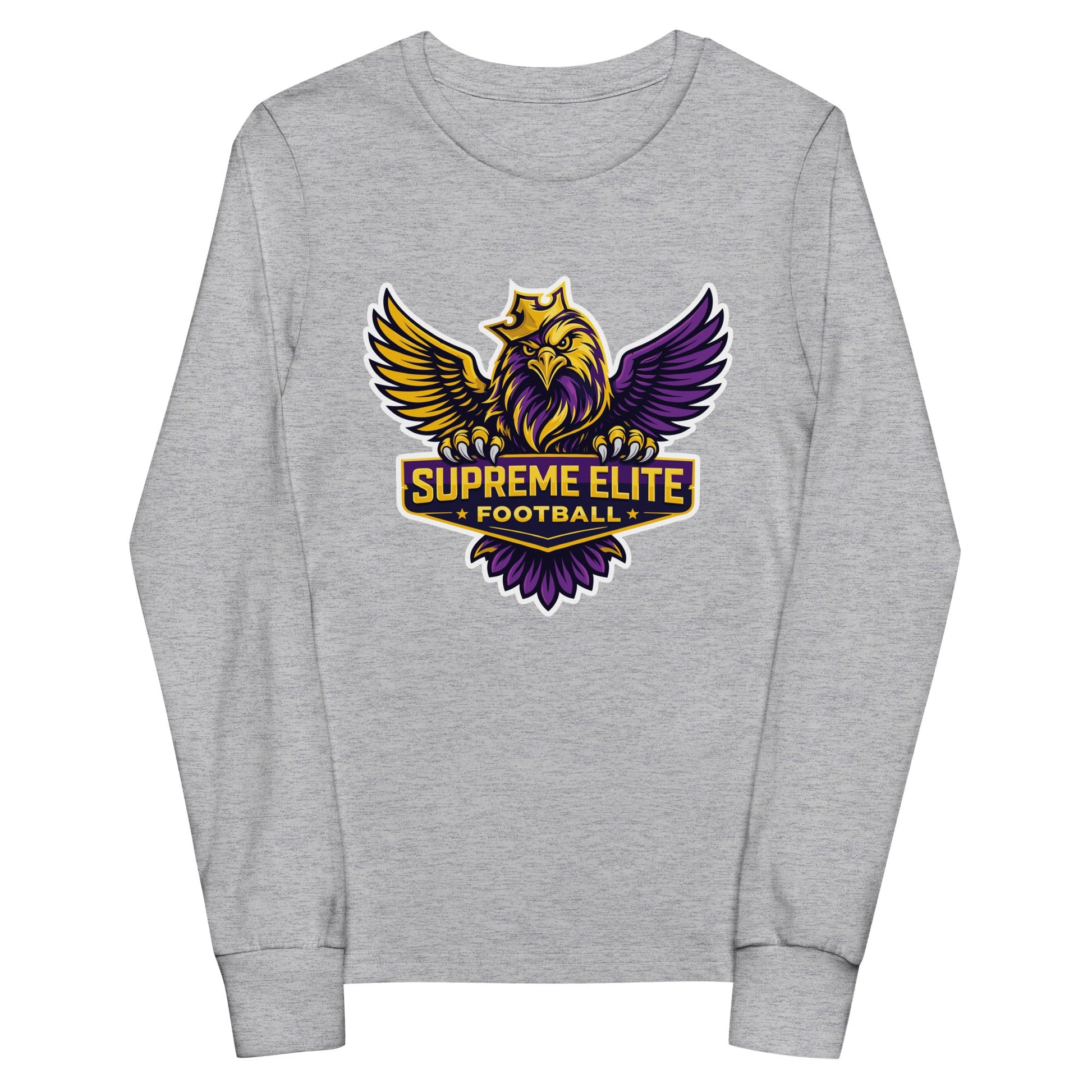 Performance | Youth Long Sleeve T-Shirt | Iron eagle | SEF Logo