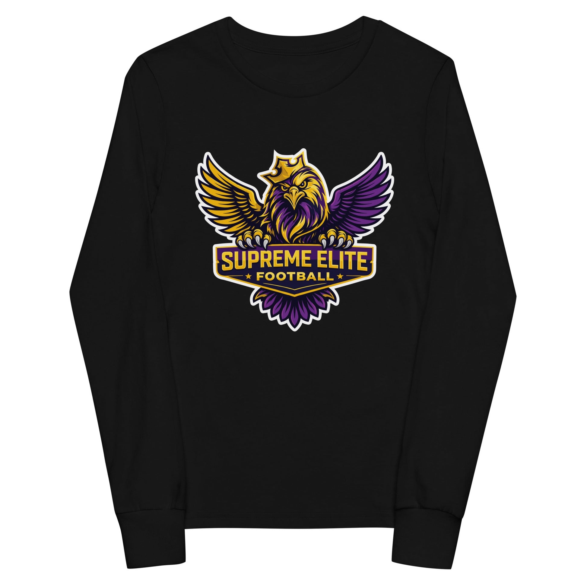 Performance | Youth Long Sleeve T-Shirt | Iron eagle | SEF Logo