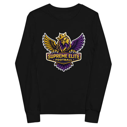 Performance | Youth Long Sleeve T-Shirt | Iron eagle | SEF Logo
