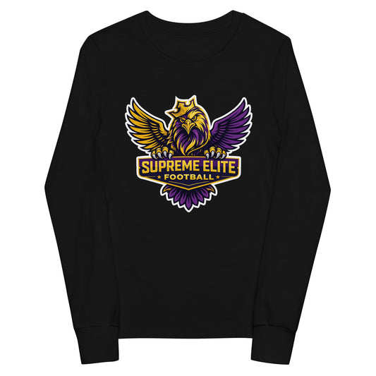 Performance | Youth Long Sleeve T-Shirt | Iron eagle | SEF Logo