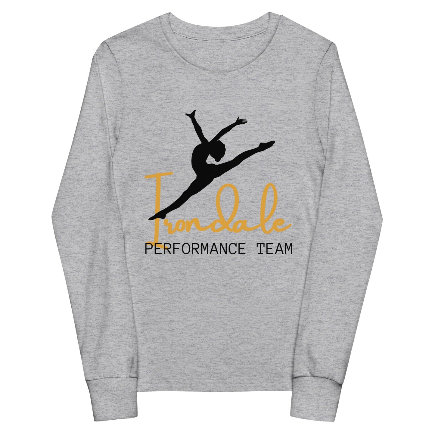 Performance | Youth Long Sleeve T-Shirt | Irondale Dance Team