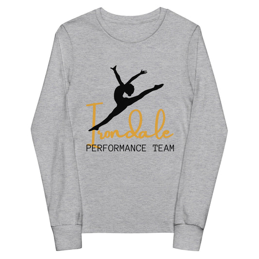 Performance | Youth Long Sleeve T-Shirt | Irondale Dance Team