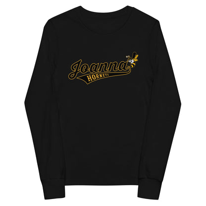 Performance | Youth Long Sleeve T-Shirt | Joanna Hornets | Script Logo