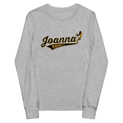 Performance | Youth Long Sleeve T-Shirt | Joanna Hornets | Script Logo