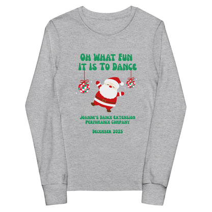 Performance | Youth Long Sleeve T-Shirt | Joanne's Dance Extension