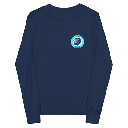 Performance | Youth Long Sleeve T-Shirt | JoCo Lions | Badge Logo