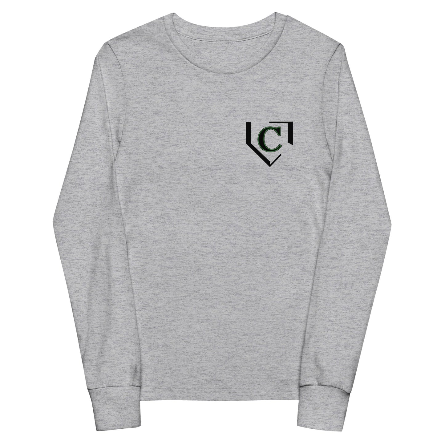 Performance | Youth Long Sleeve T-Shirt | John Cooper Baseball | Home C Logo
