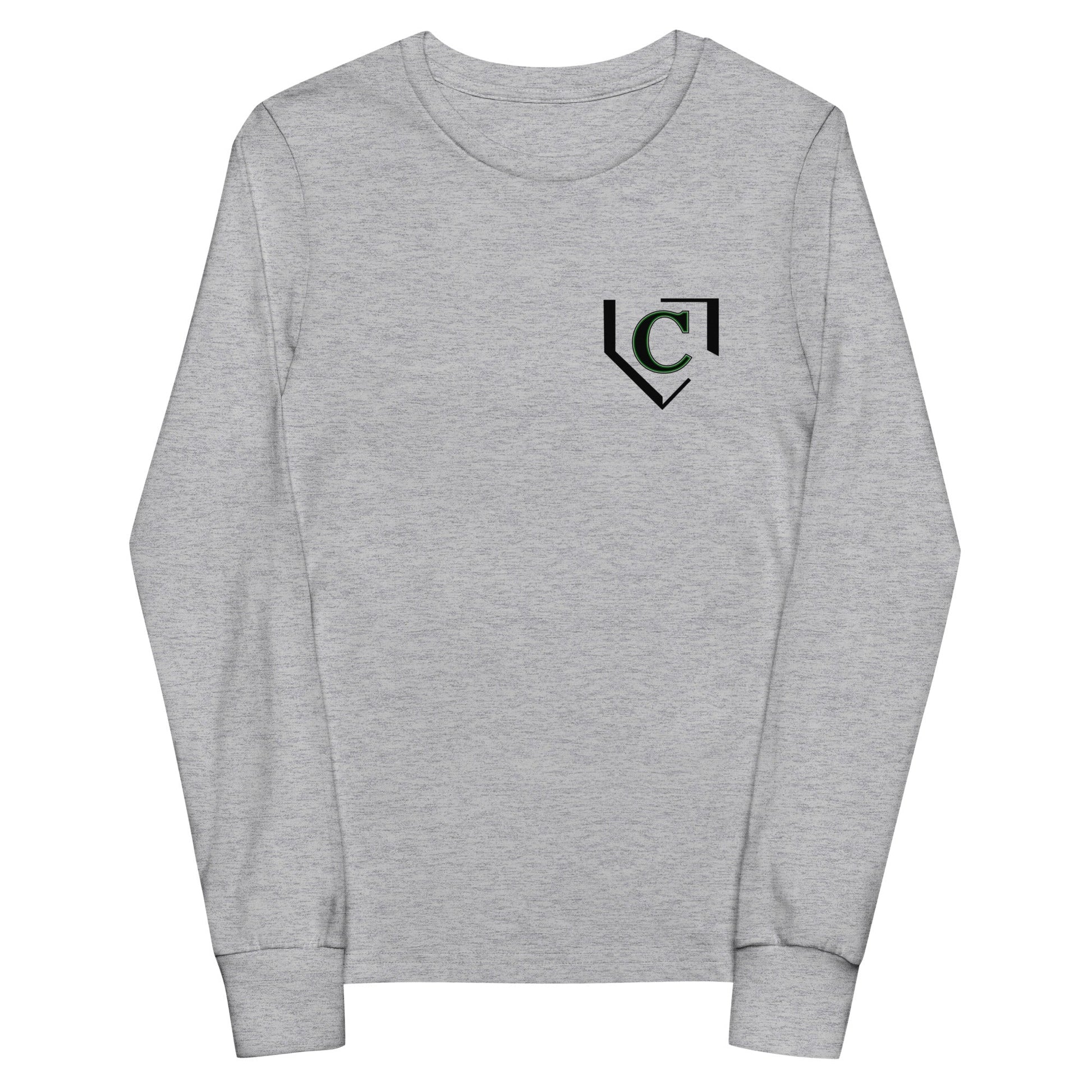 Performance | Youth Long Sleeve T-Shirt | John Cooper Baseball | Home C Logo