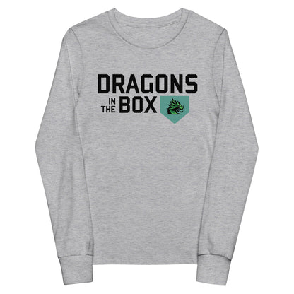 Performance | Youth Long Sleeve T-Shirt | John Cooper Baseball | In the Box Logo