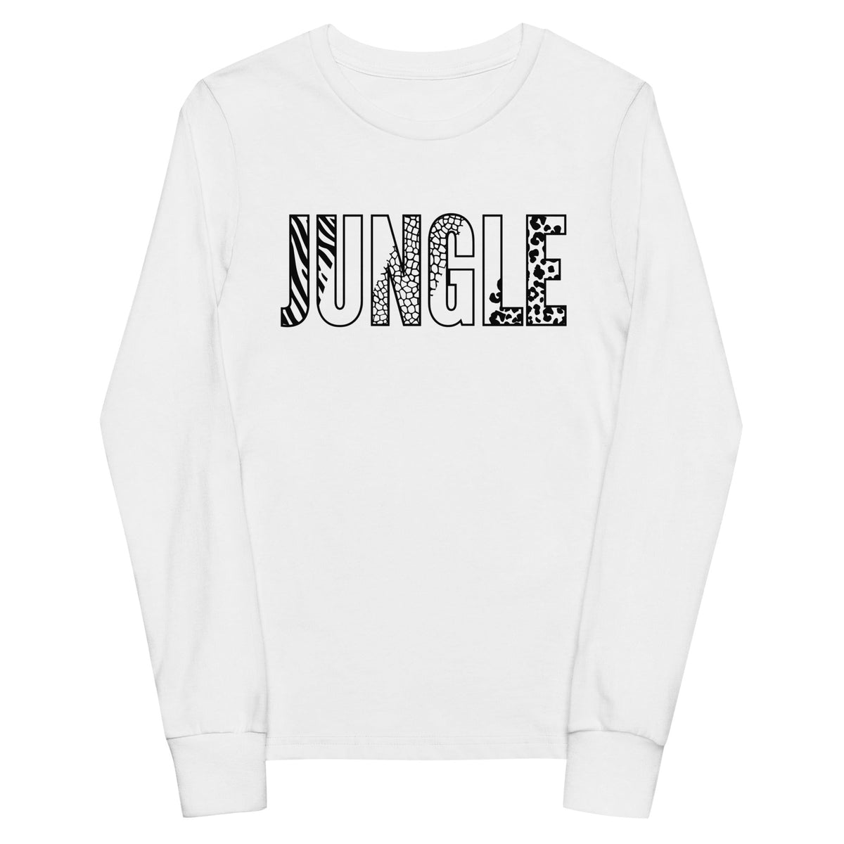 Performance | Youth Long Sleeve T-Shirt | Jungle Studios | Crest Logo